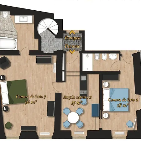 Palazzetto De Lante Parione Apartamento Roma